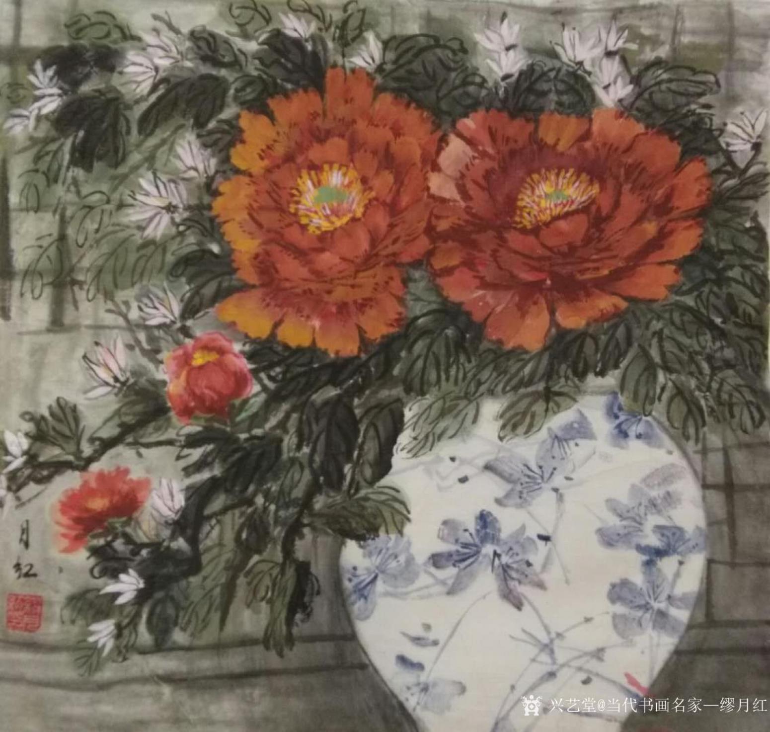 当代书画名家—缪月红国画作品《李清照》【图3】