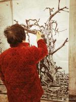 艺术家马培童日记:焦墨画的禅境：引禅入画表现净心顿明的空浩之境-童心写历（10【图1】