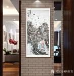 杨牧青日志-名称：大写意国画《多是非心，何必坐禅》
规格：50cm×1【图1】