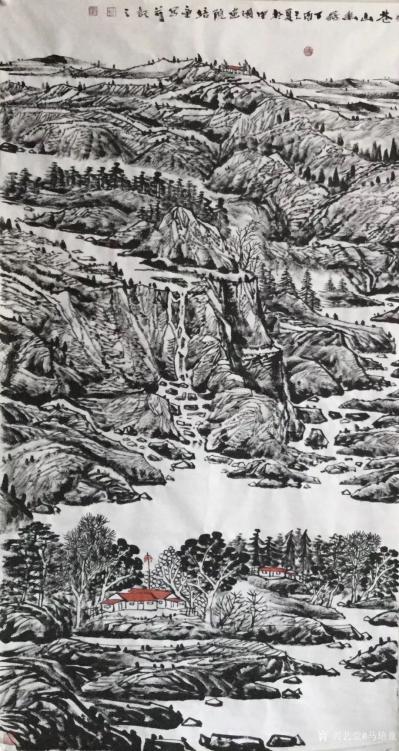 马培童日记-《焦墨画中的