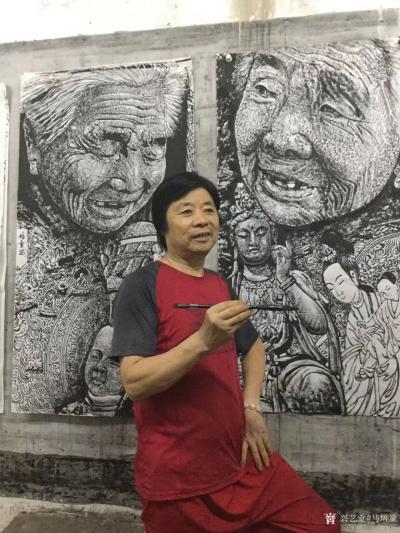 马培童日记-《苦功修练，方能成佛》马培童焦墨画感悟笔记（159） 
  焦墨画的练习，要一【图2】