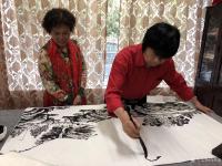 艺术家马培童日记:《焦墨、“一画”开天地》马培童焦墨画感悟笔记（162）
 【图0】