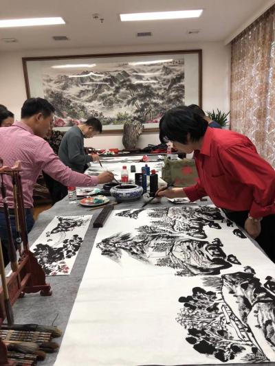 马培童日记-《焦墨、“一画”开天地》马培童焦墨画感悟笔记（162）
  焦墨画也要讲究用笔【图2】