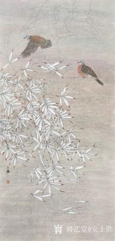 安士胜收藏-笔情墨趣写我心——安士胜其人其画
作者：王炳学
  写完这个题目，感觉有一点【图1】