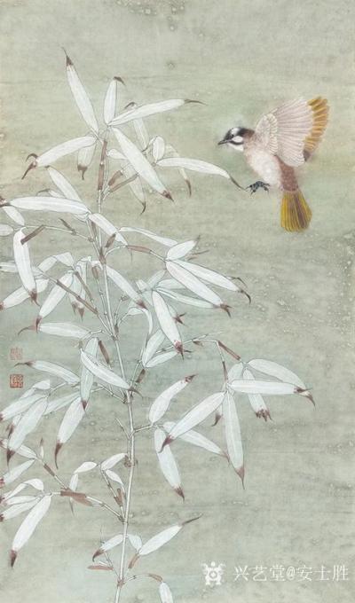 安士胜收藏-笔情墨趣写我心——安士胜其人其画
作者：王炳学
  写完这个题目，感觉有一点【图2】