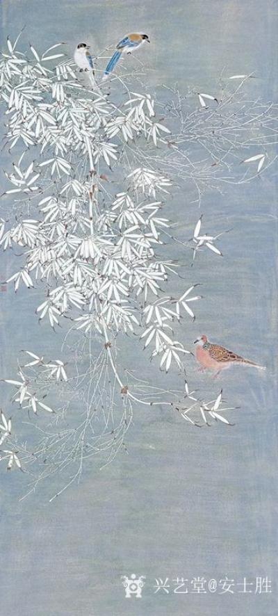 安士胜收藏-笔情墨趣写我心——安士胜其人其画
作者：王炳学
  写完这个题目，感觉有一点【图4】