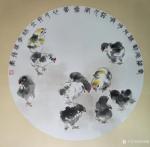 李伟强日志-国画创作感悟《圆形的美》
 圆，招人喜爱，并非其图形的丰盈【图2】