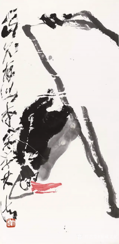 鉴藏文化日记-艺术家红不得脸，出不得汗，瞪不得眼，只乐意被捧杀，舔得舒服，终究安乐死。
赏画【图7】