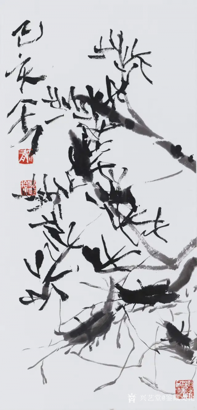 鉴藏文化日记-艺术家红不得脸，出不得汗，瞪不得眼，只乐意被捧杀，舔得舒服，终究安乐死。
赏画【图9】