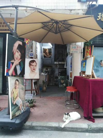 黎群日记-人物肖像油画订制，把你画成画变成一道美丽的风景；
美好的一天从早晨开始，喜欢油【图1】