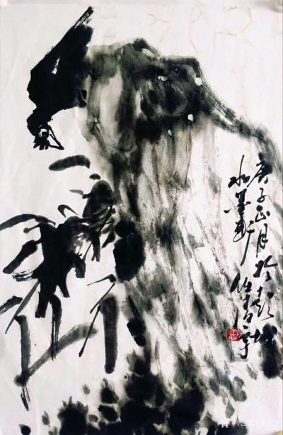 任清宇日记-任清宇国画写意花鸟画作品欣赏，庚子年春月疫情期间作品6幅，请欣赏；
 非常時期【图2】