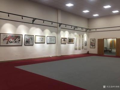 叶仲桥收藏-7月30日，云浮中山二大商会到广东朝朝向上酒业有限公司和广东汉莎画院参观考察交流【图2】