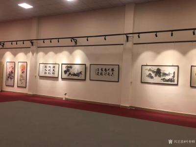 叶仲桥收藏-7月30日，云浮中山二大商会到广东朝朝向上酒业有限公司和广东汉莎画院参观考察交流【图4】