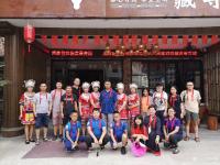 艺术家阎敏生活:暑期写生第二场——湘西绥宁•上堡古城；
  2020年7月【图1】