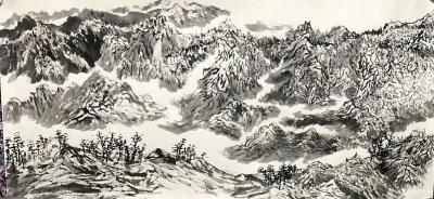 陈秀梅生活-一大早就出发去宁夏黄河大桥黄河金岸写生，这也是宁夏疫情降为三级第一次出门，但是想【图3】