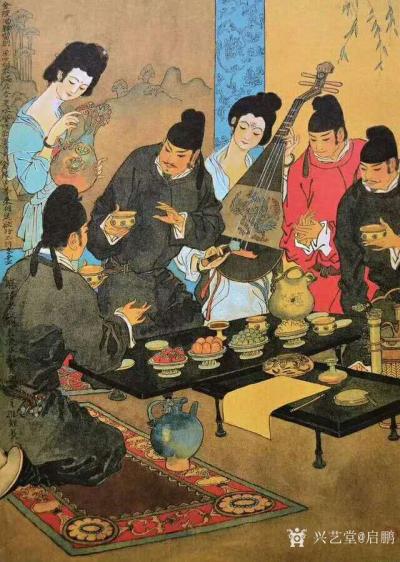 启鹏收藏-观画闲说：说起古人的夜生活，真可谓不研究不知道，一研究吓一跳：
你以为黑灯瞎火【图1】