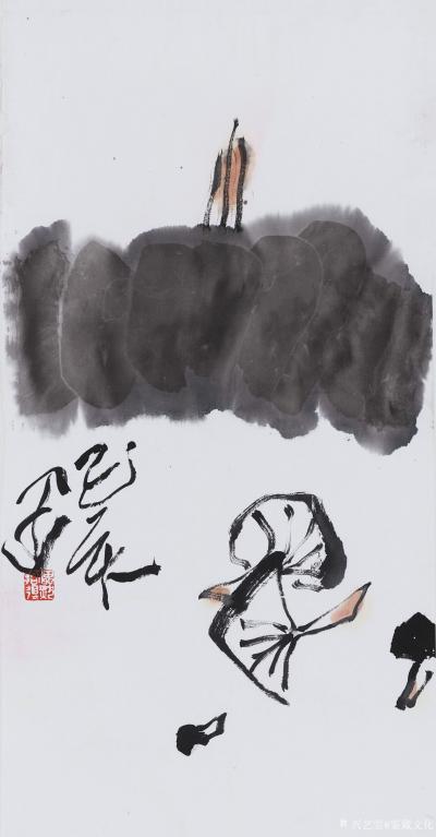 鉴藏文化日记-张大千仿石涛骨秀妆浓，怎知原济僧承唐宋易而为今，脱尽思翁窠臼，勾斫泼墨，化工为简【图2】