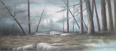 黄联合日记-灰墨之调，火山灰一样的山石，是否沉淀的岁月？ 似乎一片荒芜，却又带一丝丝朝绿，阴【图1】