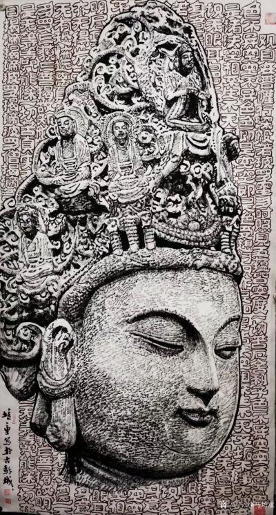 马培童日记-“一生求索-焦墨画的朴拙厚重”马培童焦墨画童心写历（14）
  焦墨画的朴拙厚【图1】