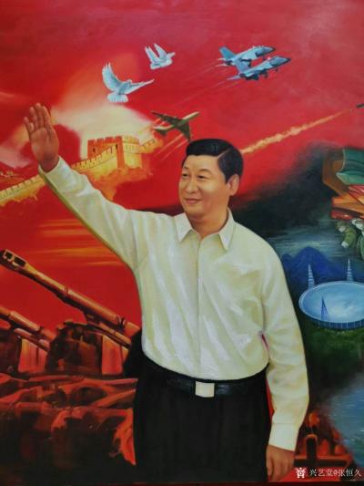 张恒久日记-2米80X1米40张恒久原创油画《一挥天下平》欢迎收藏,机会难得。
强军强国习【图3】
