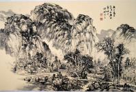 艺术家阎敏日记:庚子夏日英德山水写生记：“飞借桂林山，漓水换明迳。
粤北赏【图1】