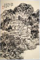 艺术家阎敏日记:庚子夏日英德山水写生记：“飞借桂林山，漓水换明迳。
粤北赏【图4】