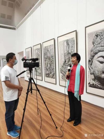 马培童生活-美术报北京迅  8月22日，由北京时尚经典名家书画邀请展20届今天上午【图1】