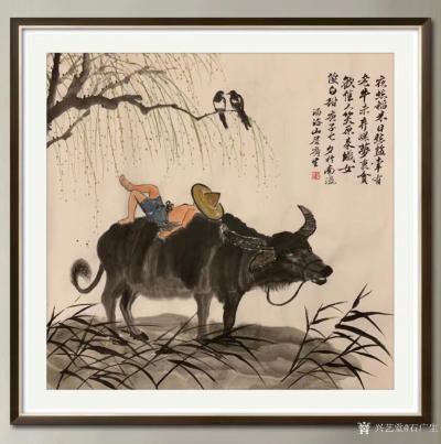 石广生日记-国画《七夕应景-夜愁稻米日愁盐》
  时逢七夕，挥笔应景。古人曰“笔墨当随时代【图2】