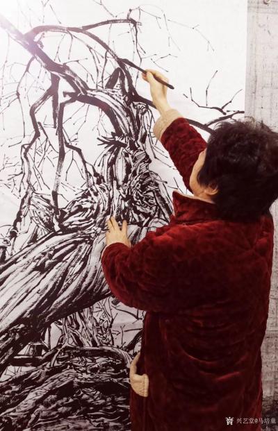 马培童日记-焦墨画创作中禅意和