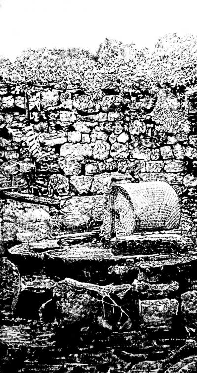 马培童日记-焦墨画创作中禅意和