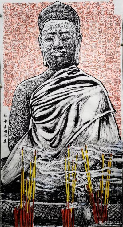 马培童日记-“焦墨我用生命试出来的配方：九含、一创，八无，十有，九要、一预言。”童心写历（2【图3】