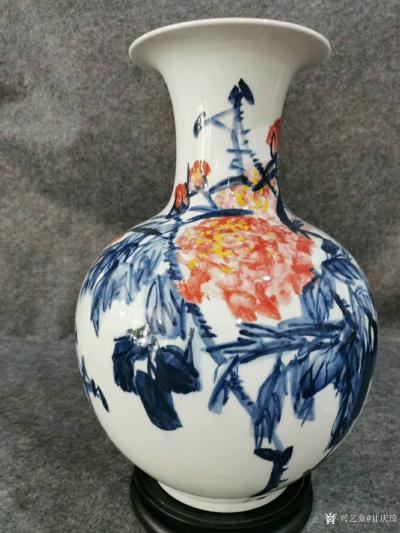 甘庆琼日记-手绘原创瓷器作品，每个都是世上唯一的孤品。
  此次赴景德镇陶瓷创作告一段落，【图4】