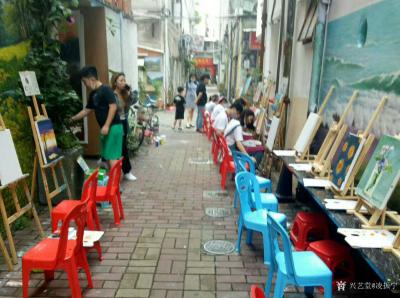 凌振宁收藏-人来人往的街道，汇集了好多灵魂共鸣的艺术家。
熬过无人问津的日子，才配得上诗和【图1】