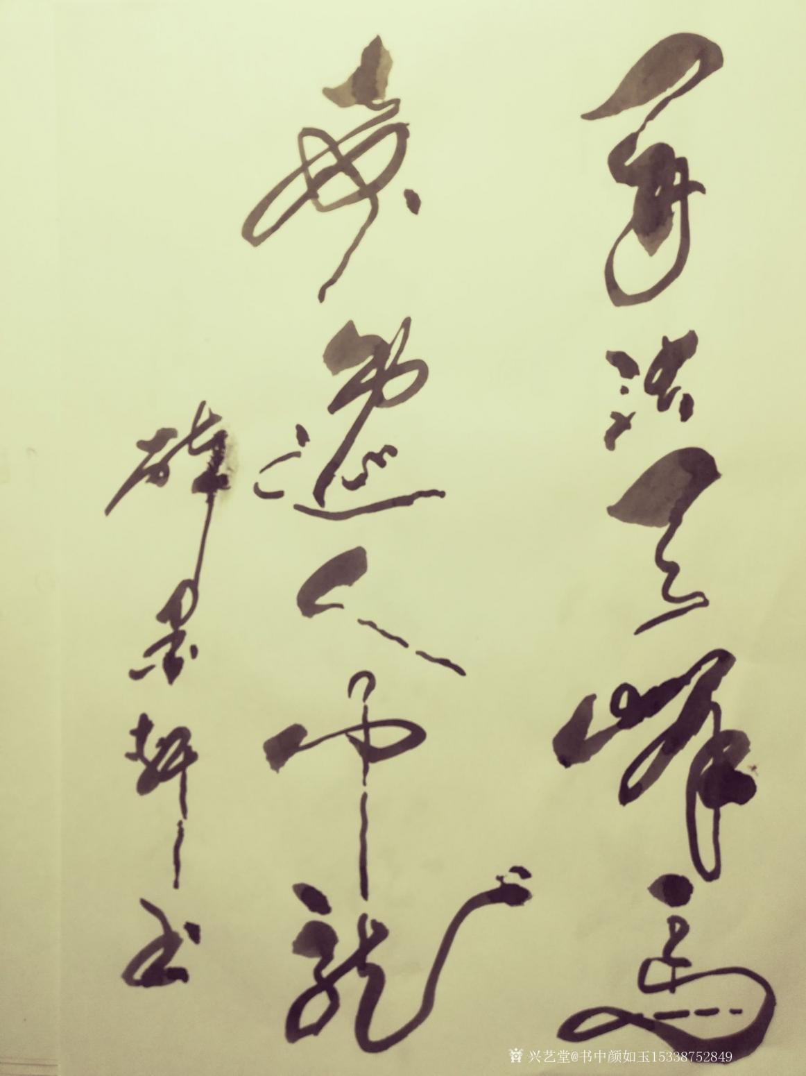 书中颜如玉15338752849书法作品《书品订制》【图1】