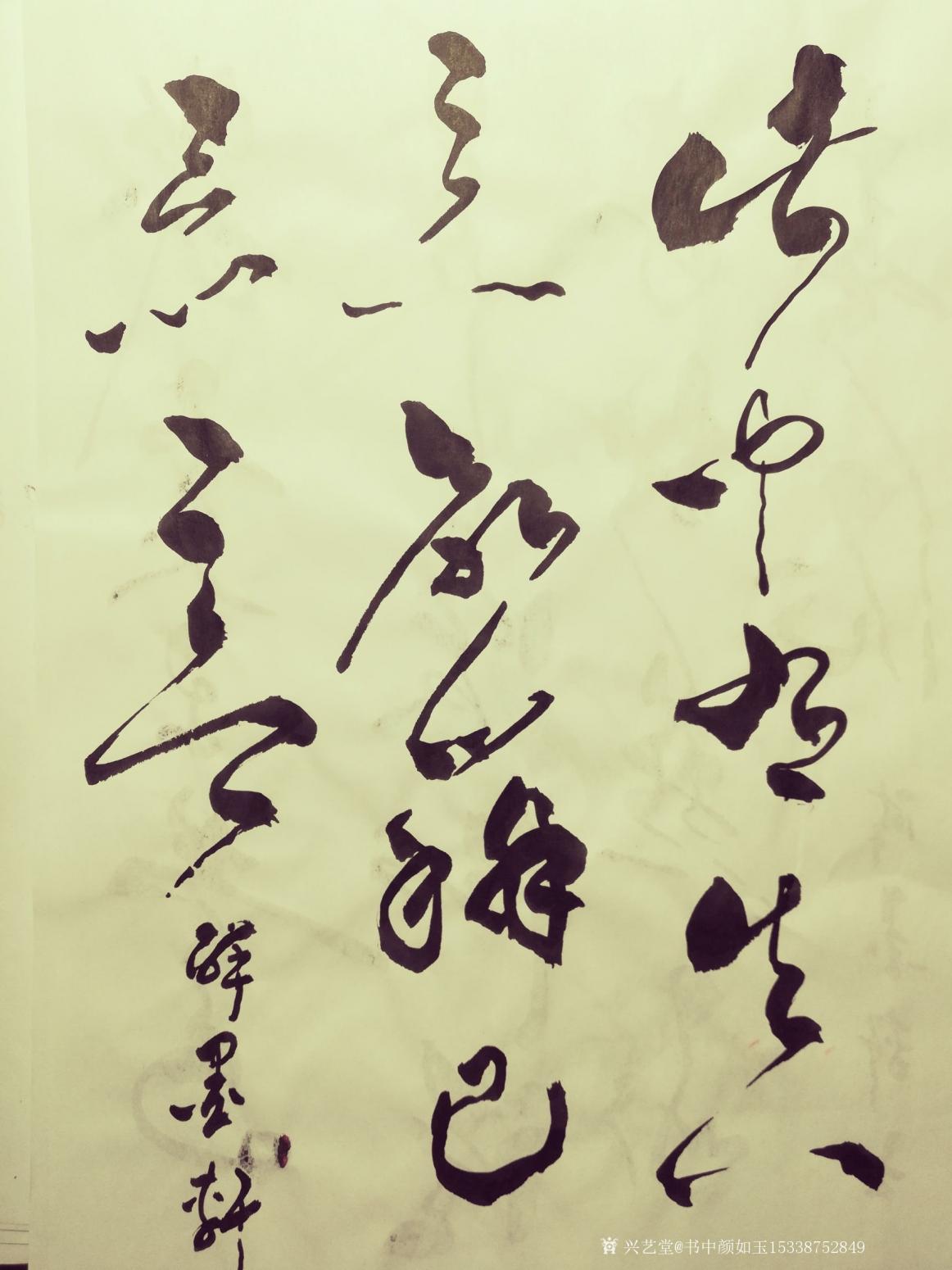 书中颜如玉15338752849书法作品《书品订制》【图4】