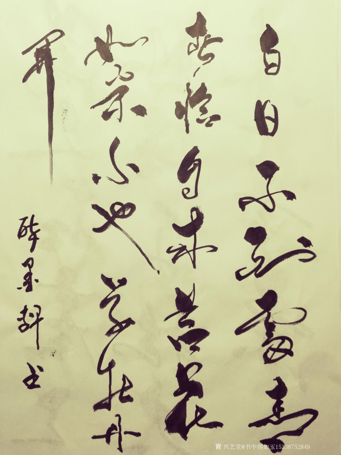 书中颜如玉15338752849书法作品《书品订制》【图6】