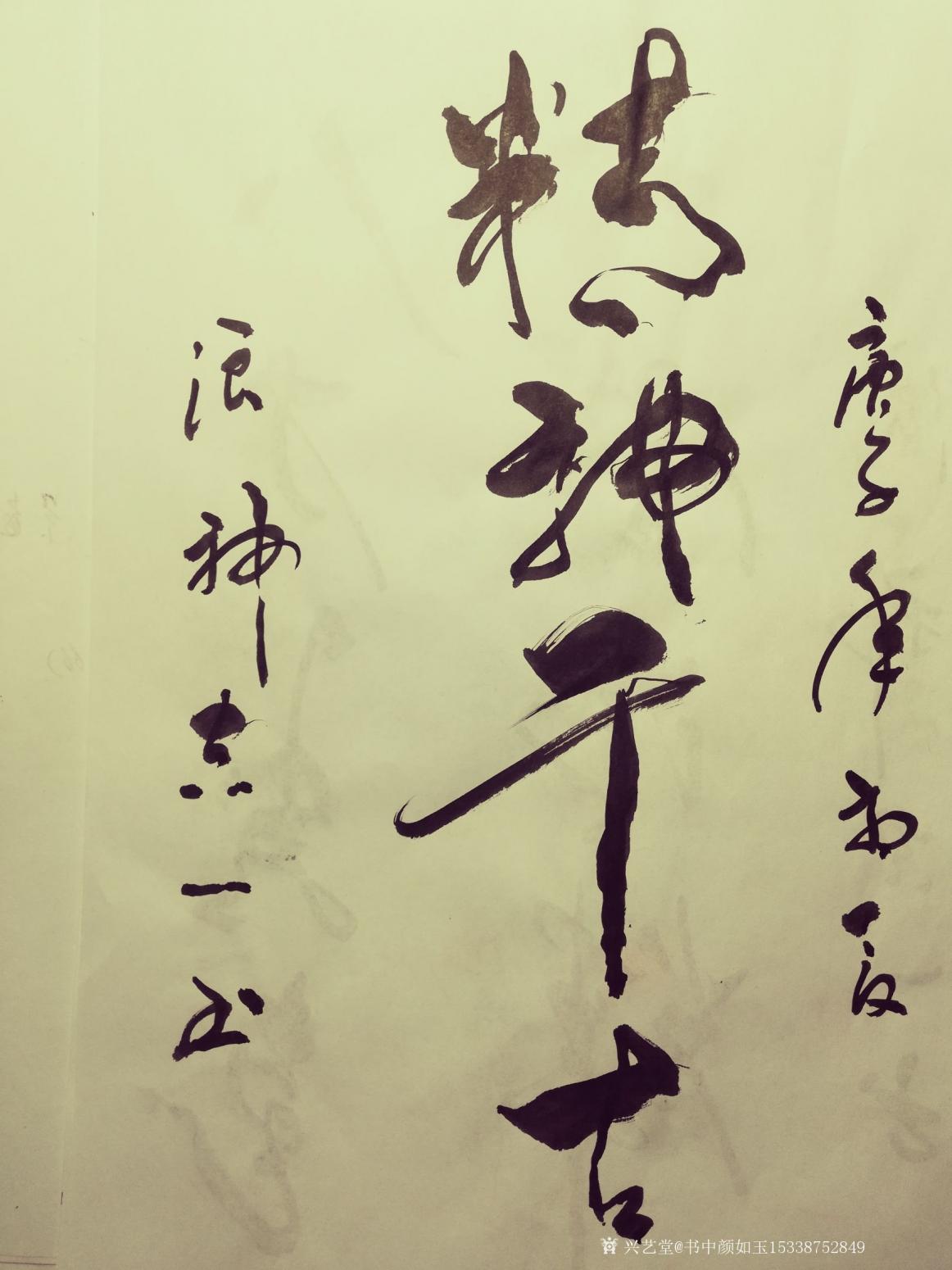 书中颜如玉15338752849书法作品《书品订制》【图8】