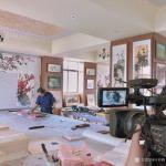 叶仲桥荣誉-8月26日上午接受云浮电视台采访录制节目，再次展示才华，体验【图5】