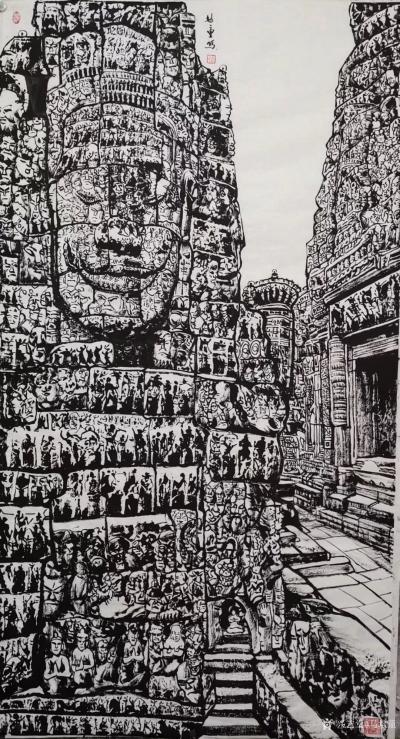 马培童日记-“焦墨画（刻石皴）刻中求变”童心写历（26）
  焦墨画，要想独树一帜。就必须【图2】