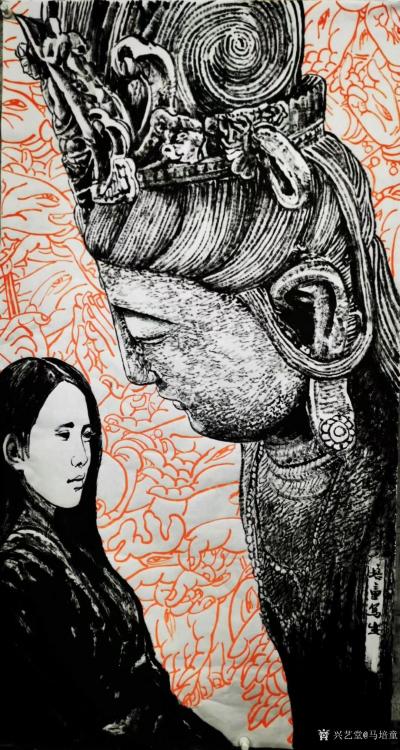 马培童日记-“焦墨画特点之神从形生”童心写历（27）
  创作焦墨画好的作品，要表现出“出【图1】