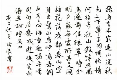 陈培泼日记-学书系列：录《裴将军诗》，《望江南·西方好》；
《裴将军诗》全文内容：
裴将【图3】