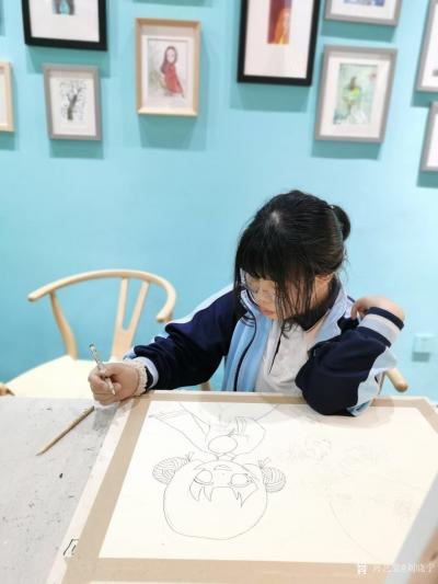 刘晓宁收藏-同一个题材，同样的老师，每个人画出来风格都不同，我觉得这样教才是对的。不用自己的【图1】