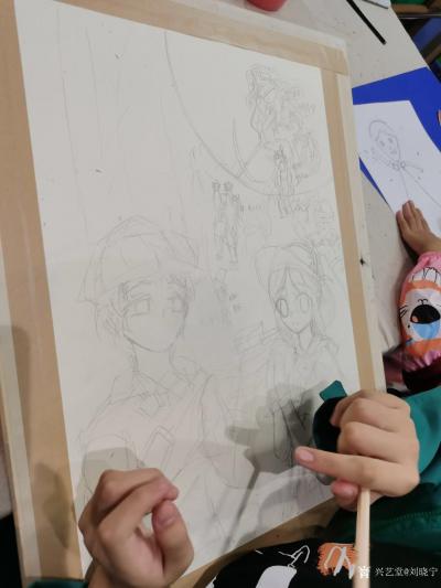 刘晓宁收藏-同一个题材，同样的老师，每个人画出来风格都不同，我觉得这样教才是对的。不用自己的【图4】