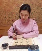 艺术家邓澍收藏:书法培训。疫情期间，不能相见，但同学们不忘坚持练习，都有很大【图3】