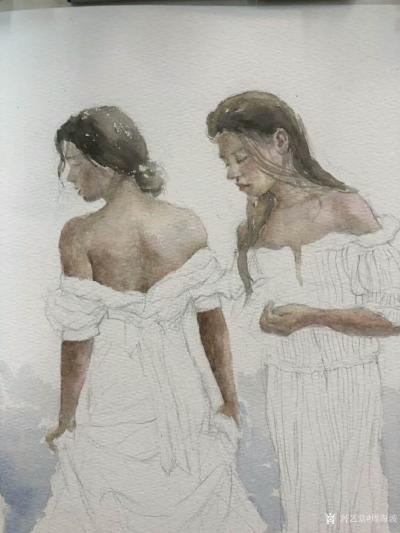 周海波日记-画水彩，起稿都花不少时间。
每次收笔时，心情都颇为复杂，下幅不知道又该如何更好【图3】