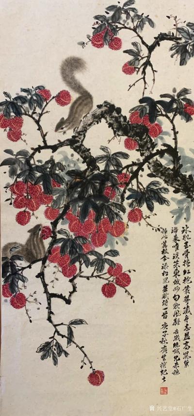 石广生日记-冰肌玉骨掩红袍，
丛莽藏身志益高。
鼠辈潜来唯淡笑，
东坡妙句叹风骚。
【图1】