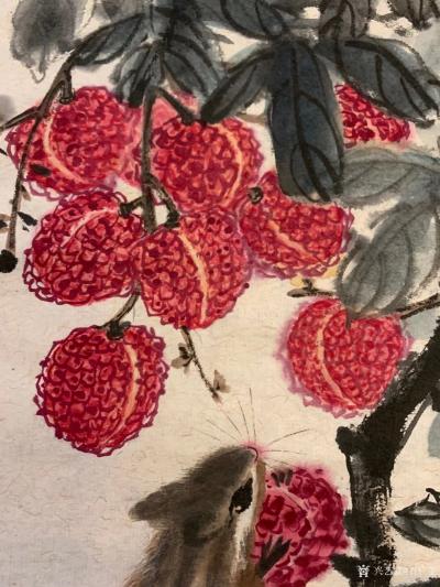 石广生日记-冰肌玉骨掩红袍，
丛莽藏身志益高。
鼠辈潜来唯淡笑，
东坡妙句叹风骚。
【图5】