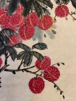 艺术家石广生日记:冰肌玉骨掩红袍，
丛莽藏身志益高。
鼠辈潜来唯淡笑，
【图5】