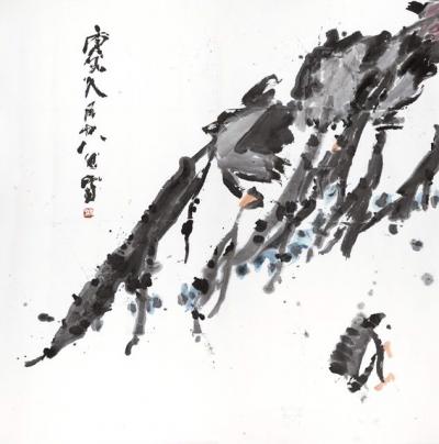 鉴藏文化收藏-崔大有，原名崔启忠，号石缶。江苏徐州沛县人，九零后画家。【图4】