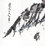 鉴藏文化藏宝-崔大有，原名崔启忠，号石缶。江苏徐州沛县人，九零后画家。【图4】